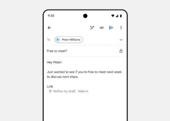 جیمیل با هوش مصنوعی جدید، ویرایش ایمیل‌ها را آسان‌تر کرد