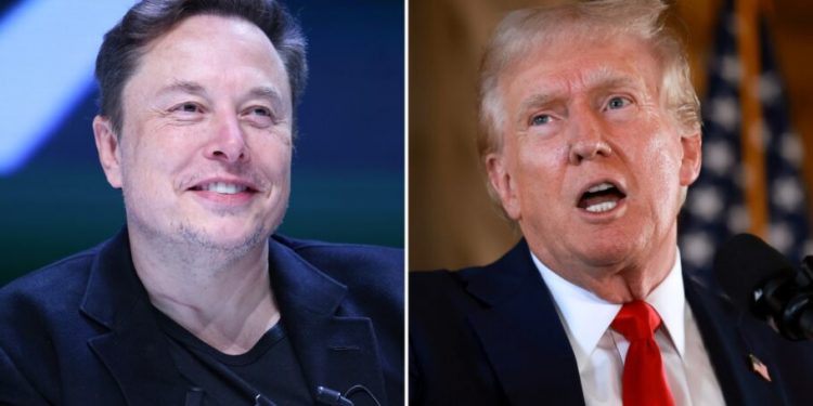 پخش زنده مصاحبه ایلان ماسک با دونالد ترامپ در ایکس با اختلال فنی همراه شد