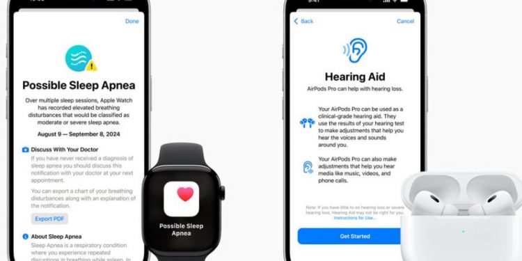 اپل واچ 10 و ایرپاد پرو 2: ویژگی‌های سلامتی جدیدی را به ارمغان آوردند
