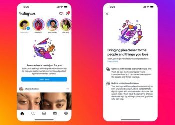 اینستاگرام حریم خصوصی نوجوانان را جدی گرفت