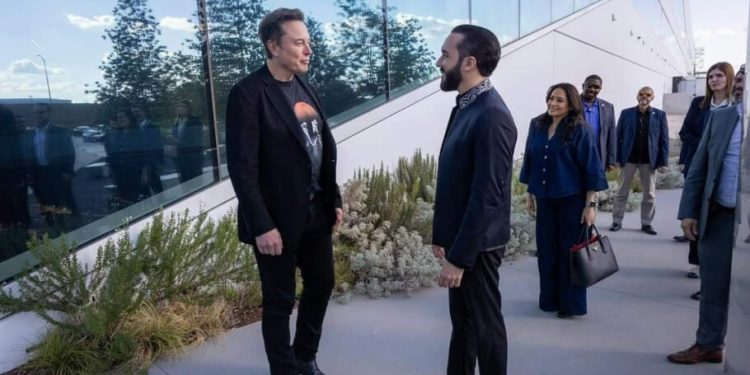 ایلان ماسک و رئیس جمهور السالوادور؛ آینده بشریت را با هوش مصنوعی میسازند