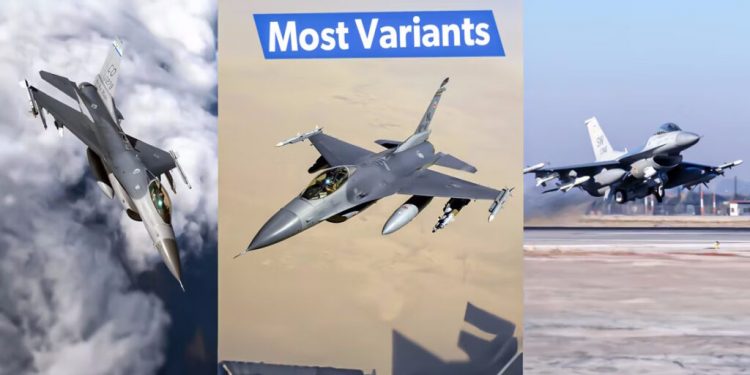 پنج جنگنده آمریکایی با بیشترین تنوع مدل در جهان