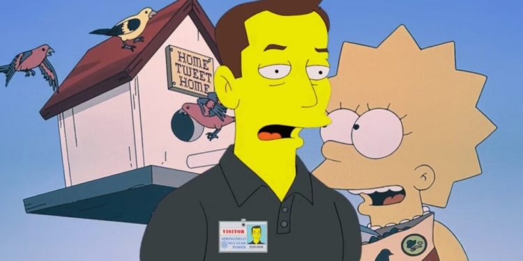 سیمپسونها باز هم آینده را پیشبینی کرد: این بار خرید توییتر توسط ماسک!