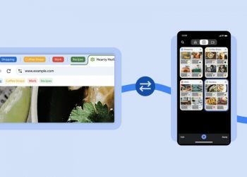 کروم برای iOS یک قدم بزرگ رو به جلو برداشت: قابلیت گروه‌بندی تب‌ها